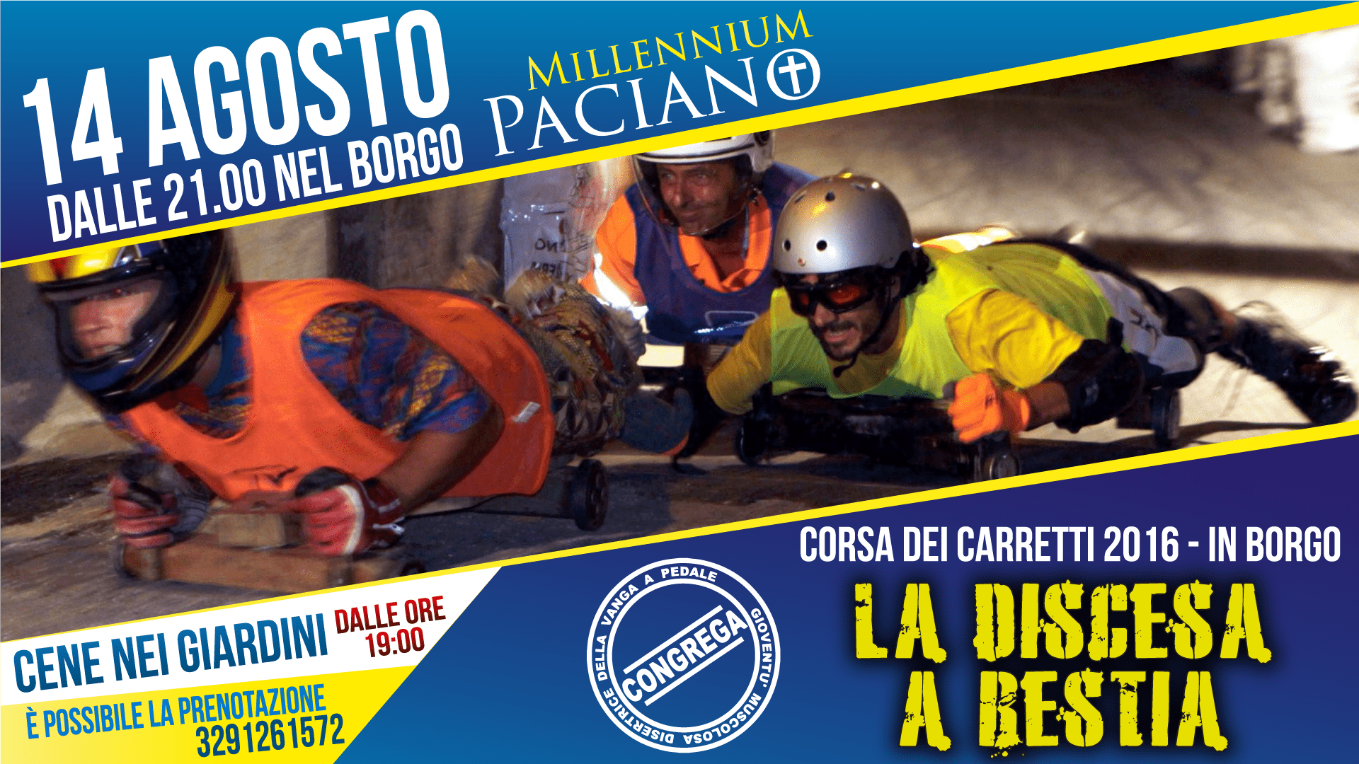 Corsa dei Carretti – La Discesa a Bestia